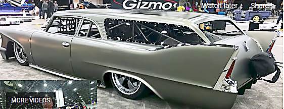 Gizmos 1960 Plymouth Wagon Land Speed Racing Machine